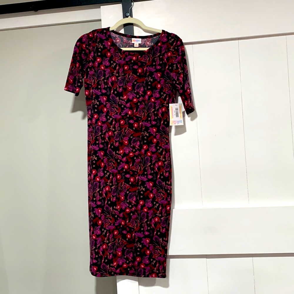 LuLa Roe Julia flower dress